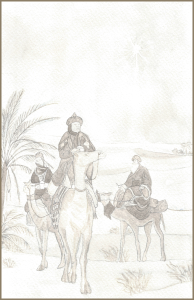 Three Wise Men Sketch