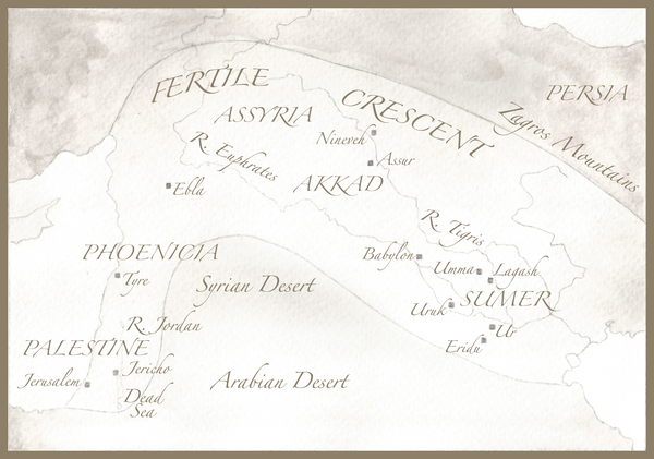 The Fertile Crescent Sketch