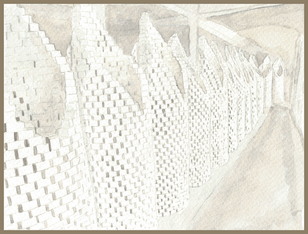 Nablus, Palestine Soap Stacking Sketch