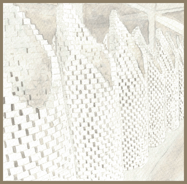 Nablus Palestine Soap Stacking Sketch