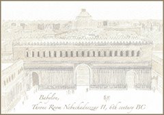 Throne Room Babylon Sketch
